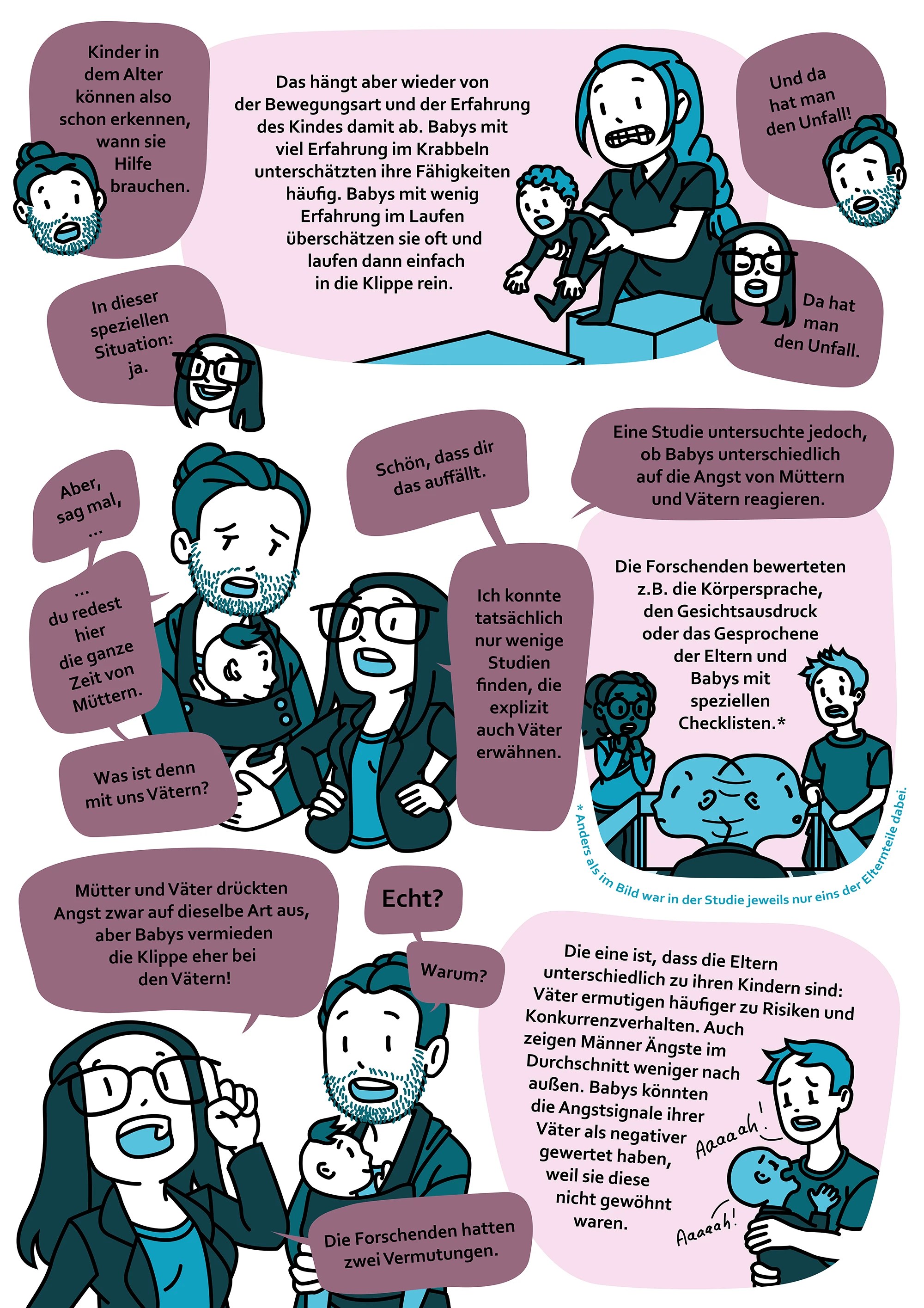 psychoSoph Comic 008 Babys am Rande des Abgrunds! Die visuelle Klippe Seite 7