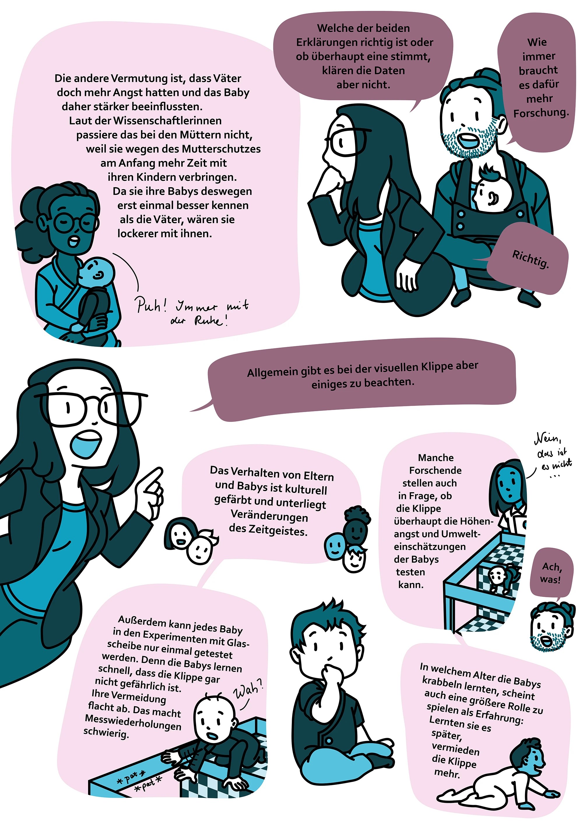 psychoSoph Comic 008 Babys am Rande des Abgrunds! Die visuelle Klippe Seite 8