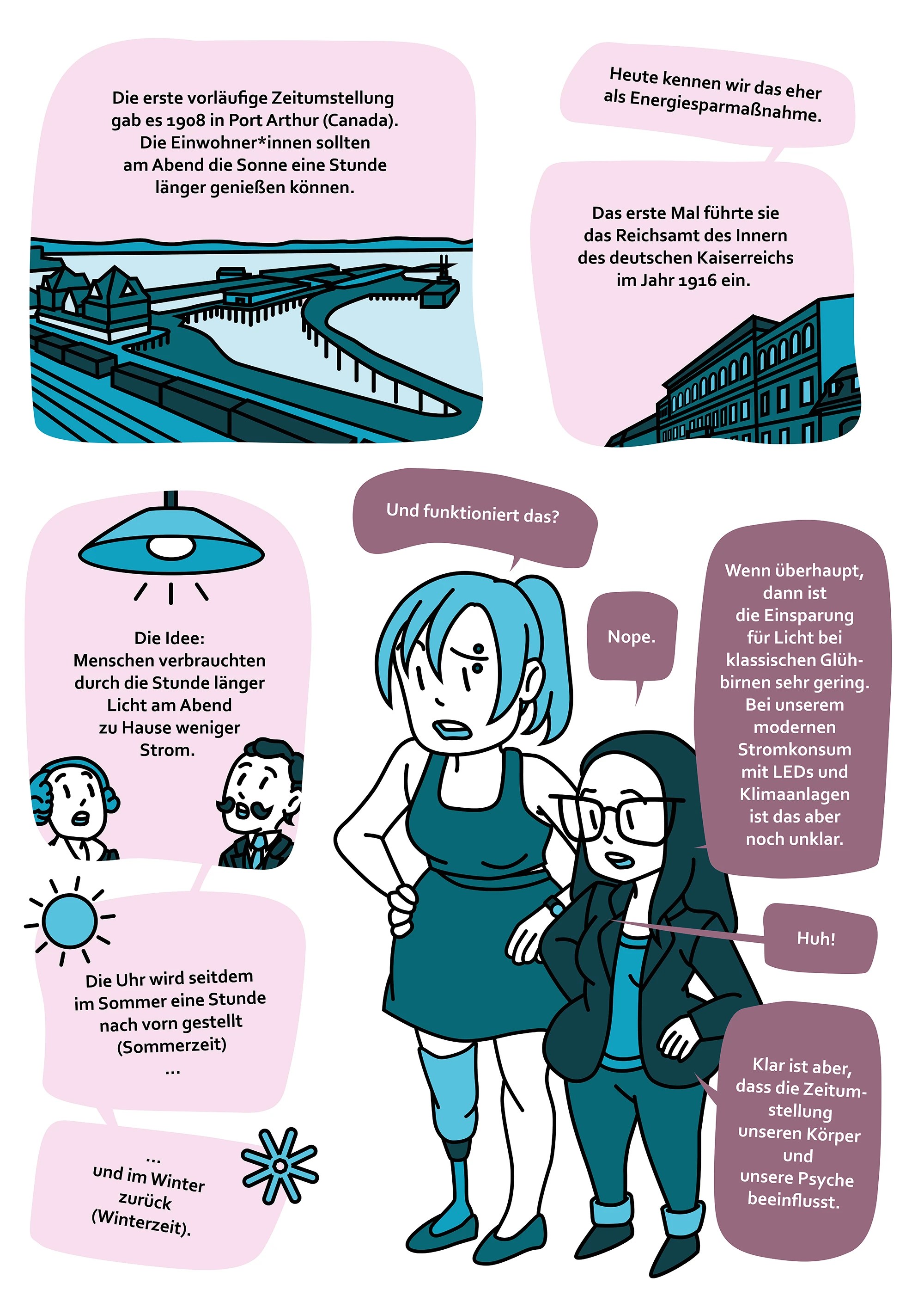 psychoSoph Comic 010 Nicht schon wieder! Die Zeitumstellung ist ungesund? Seite 2